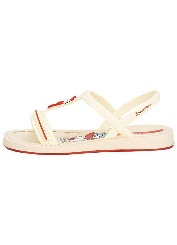 Ipanema - Sandália Infantil Hello Kitty Ipanema 27431 Bege/Vermelho 2