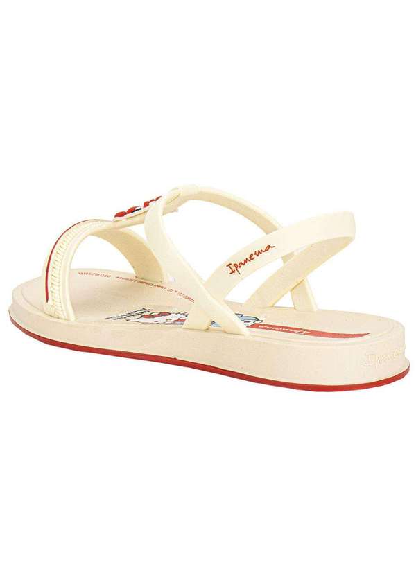 Ipanema - Sandália Infantil Hello Kitty Ipanema 27431 Bege/Vermelho 3
