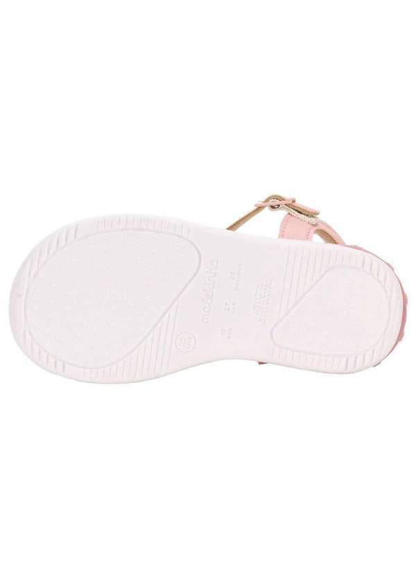 Molekinha - Sandália Infantil Led Baby Molekinha - 2730202 - Branco/Rosa 4