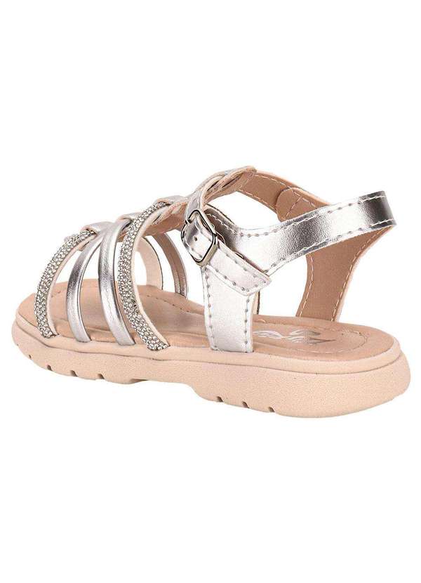 Lily Kids - Sandália Infantil Lily Kids 10162 - Prata 3