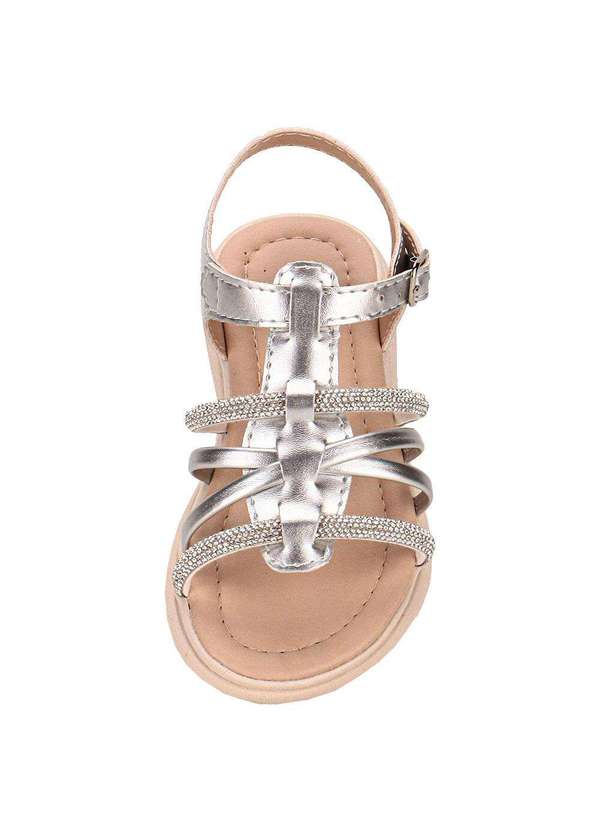 Lily Kids - Sandália Infantil Lily Kids 10162 - Prata 5