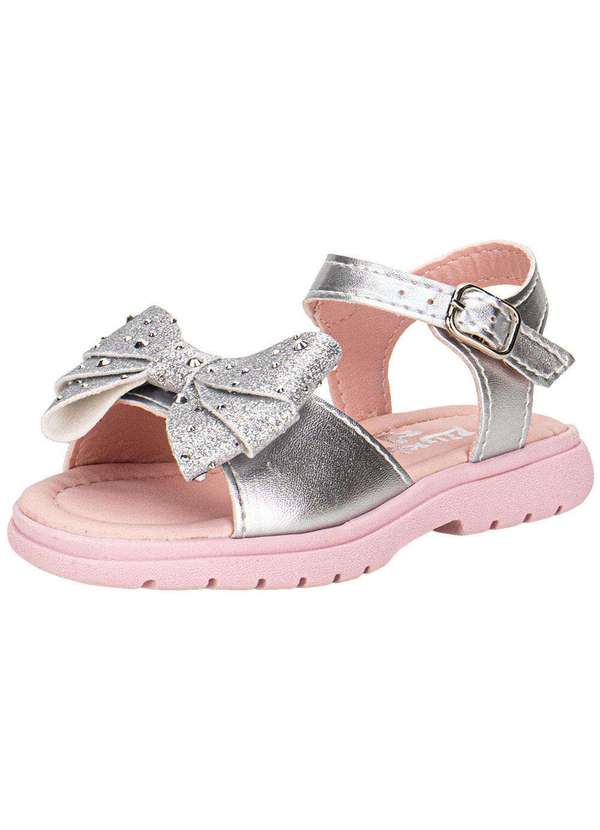 Lily Kids - Sandália Infantil Lily Kids 10171 Prata