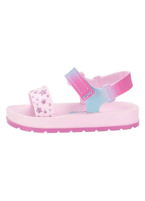 Zaxy - Sandália Infantil Moderninha Print Zaxynina 19060 - Rosa 2