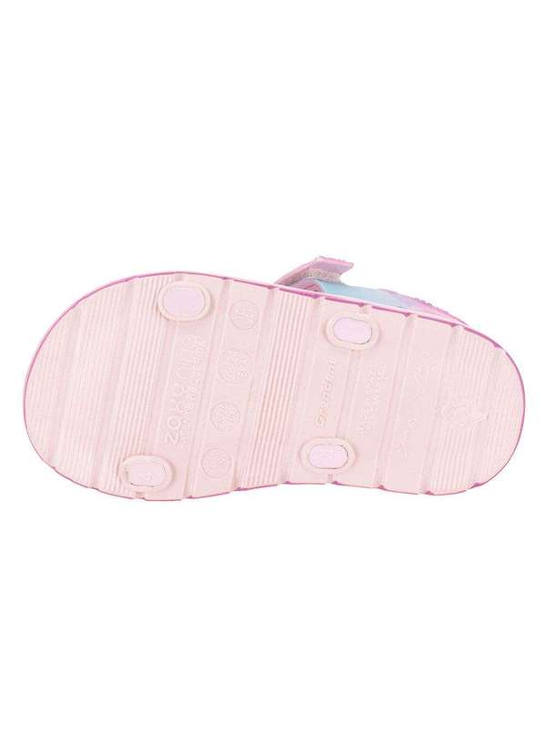 Zaxy - Sandália Infantil Moderninha Print Zaxynina 19060 - Rosa 4