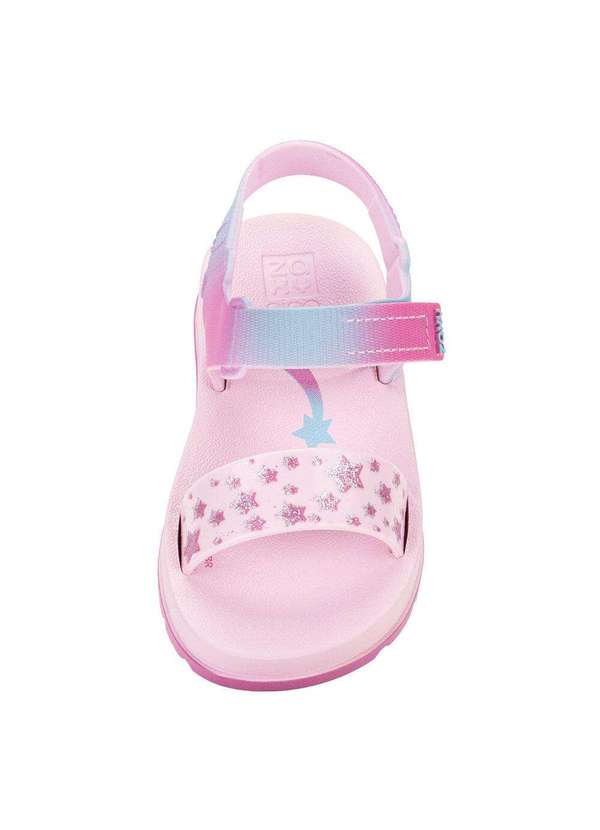 Zaxy - Sandália Infantil Moderninha Print Zaxynina 19060 - Rosa 5