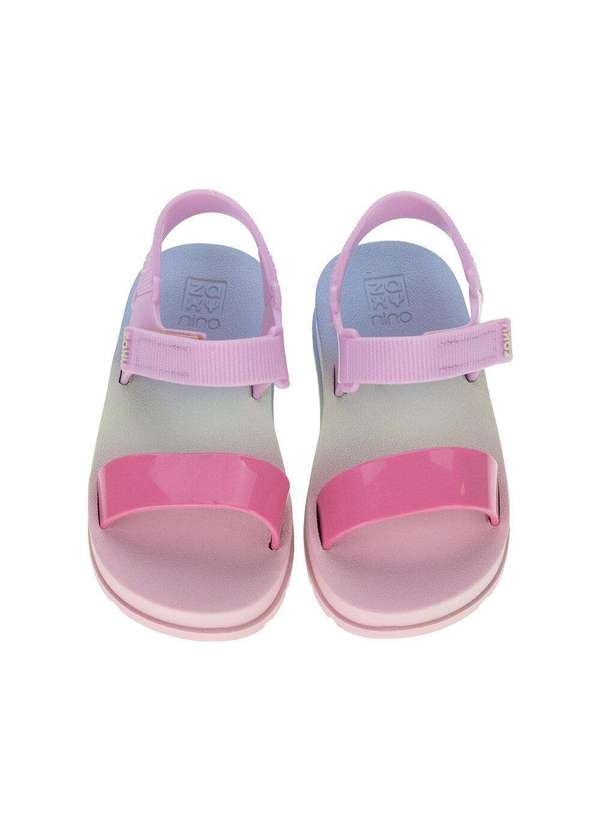 Zaxy - Sandália Infantil Moderninha Zaxynina - 18501 - Azul/Rosa 5