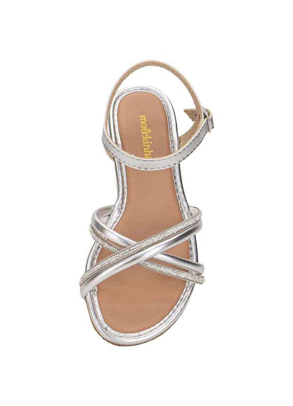 Molekinha - Sandália Infantil Molekinha 21571205 - Prata 5
