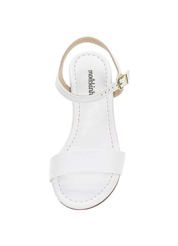 Molekinha - Sandália Infantil Molekinha 2318100 Branco 5