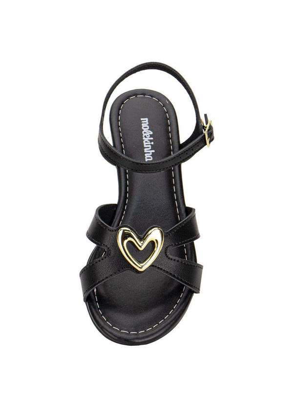 Molekinha - Sandália Infantil Molekinha 2318148 - Preto 5