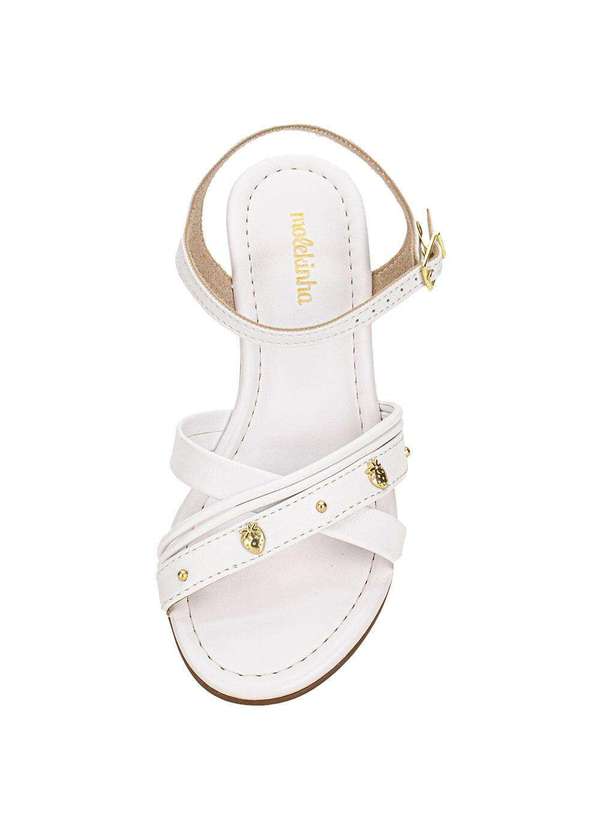 Molekinha - Sandália Infantil Molekinha 2318149 Branco 5