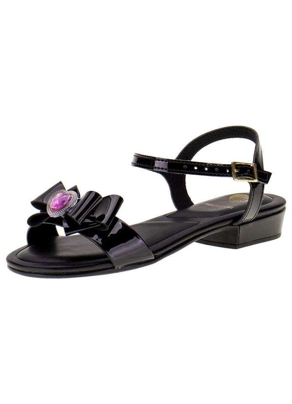 Molekinha - Sandália Infantil Molekinha - 2318341 - Verniz/Preto