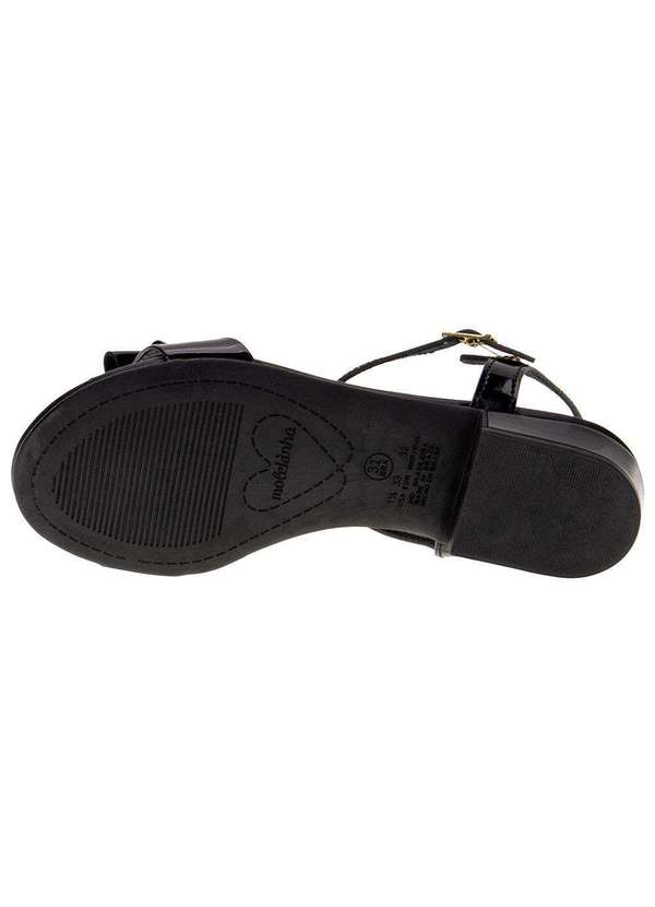 Molekinha - Sandália Infantil Molekinha - 2318341 - Verniz/Preto 4