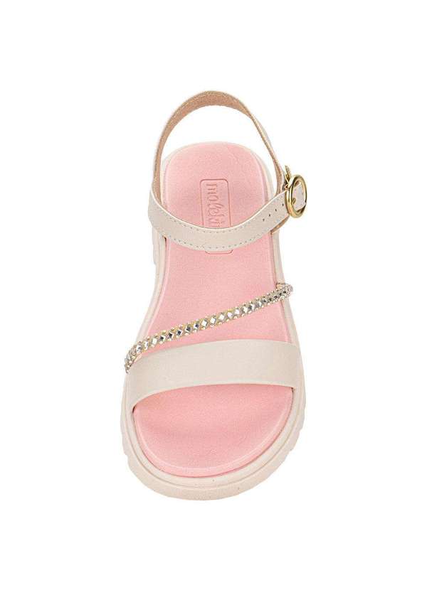 Molekinha - Sandália Infantil Molekinha 2344129 - Marfim 5