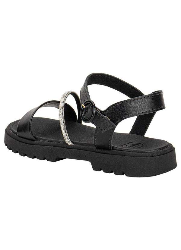 Molekinha - Sandália Infantil Molekinha 2344129 Preto/Prata 3