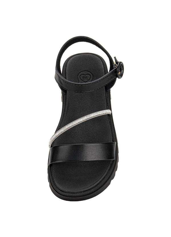 Molekinha - Sandália Infantil Molekinha 2344129 Preto/Prata 5