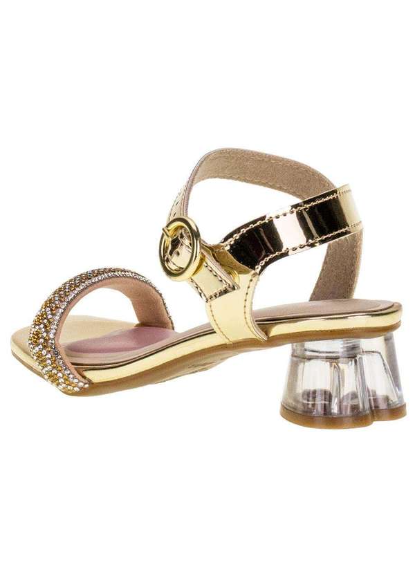 Molekinha - Sandália Infantil Molekinha - 2346110 Ouro 3