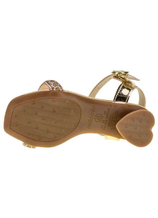 Molekinha - Sandália Infantil Molekinha - 2346110 Ouro 4