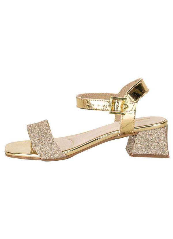Molekinha - Sandália Infantil Molekinha 2347100 - Ouro 2