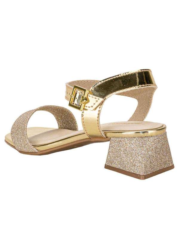 Molekinha - Sandália Infantil Molekinha 2347100 - Ouro 3
