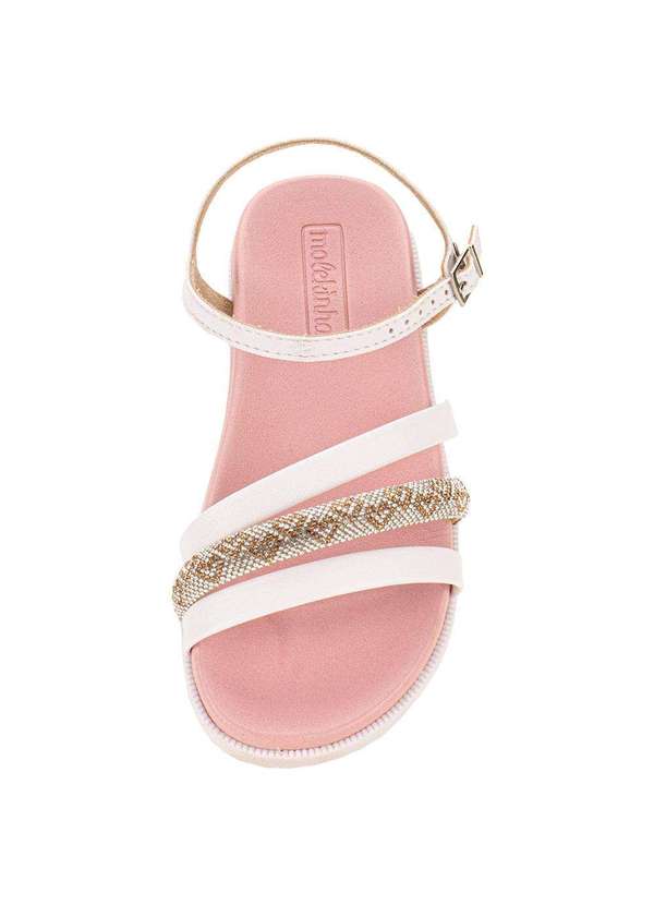 Molekinha - Sandália Infantil Molekinha 2352113 - Branco 5