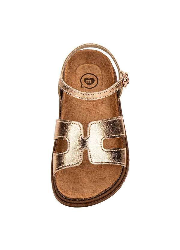 Molekinha - Sandália Infantil Molekinha 2357110 - Ouro/Rosado 5