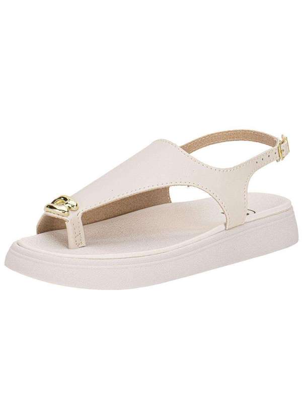 Molekinha - Sandália Infantil Molekinha 2358116 - Branco/Off