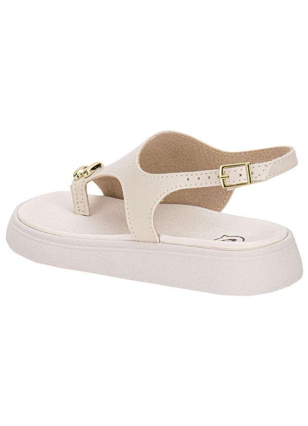 Molekinha - Sandália Infantil Molekinha 2358116 - Branco/Off 3