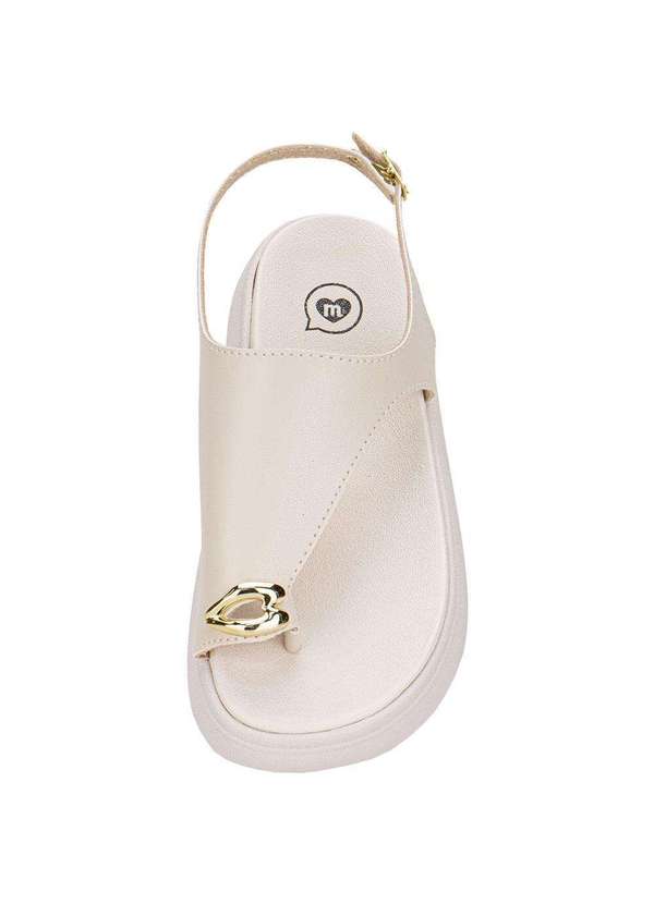 Molekinha - Sandália Infantil Molekinha 2358116 - Branco/Off 5