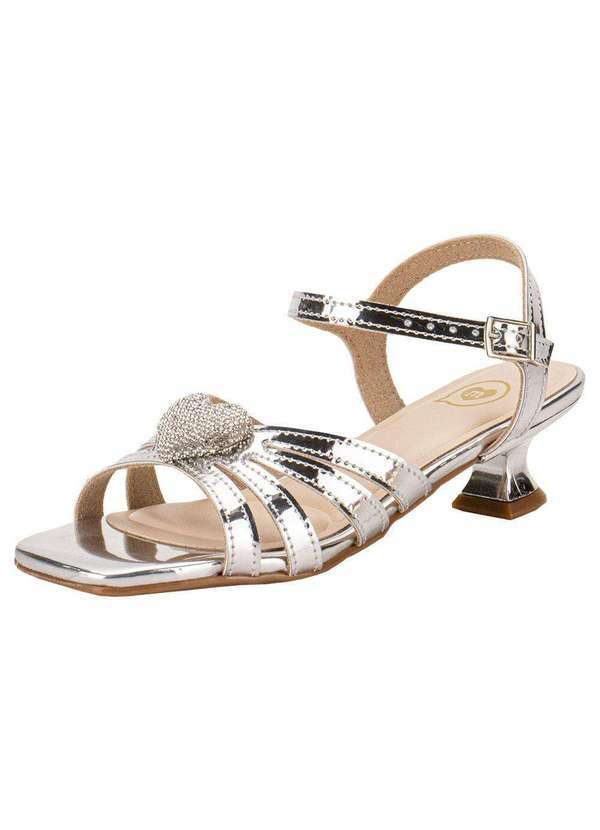 Molekinha - Sandália Infantil Molekinha 2363104 - Prata