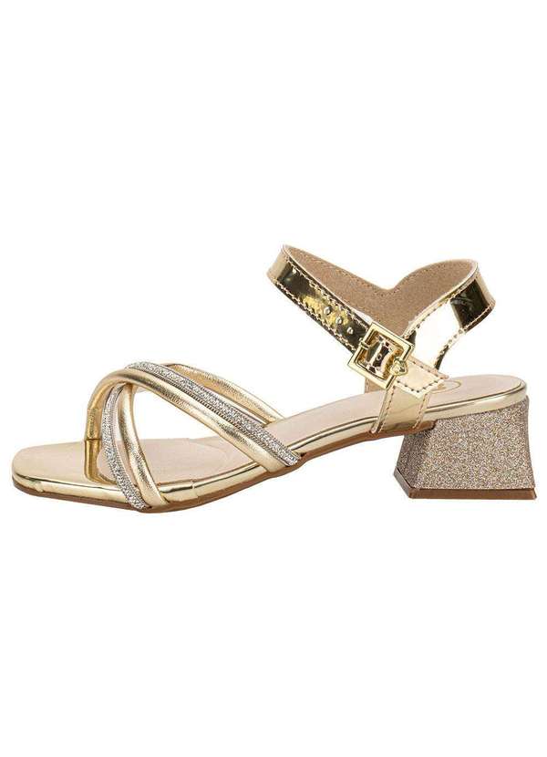 Molekinha - Sandália Infantil Molekinha 2363104 - Ouro 2