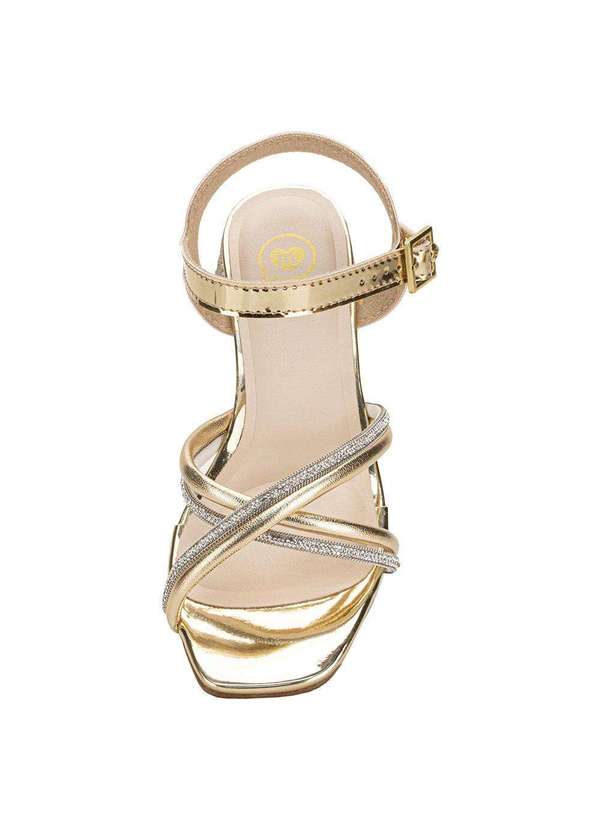 Molekinha - Sandália Infantil Molekinha 2363104 - Ouro 5