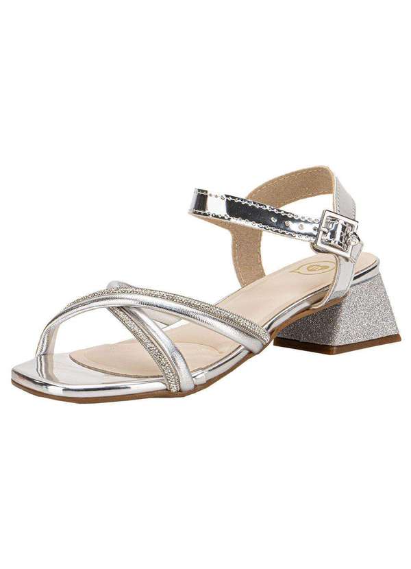 Molekinha - Sandália Infantil Molekinha 2363104 - Prata