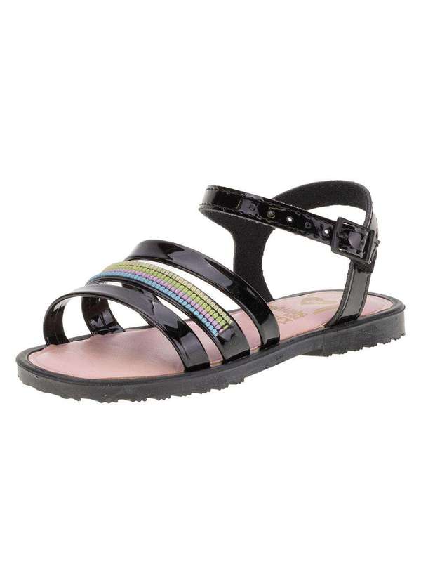 Molekinha - Sandália Infantil Molekinha - 2700122 - Verniz/Preto