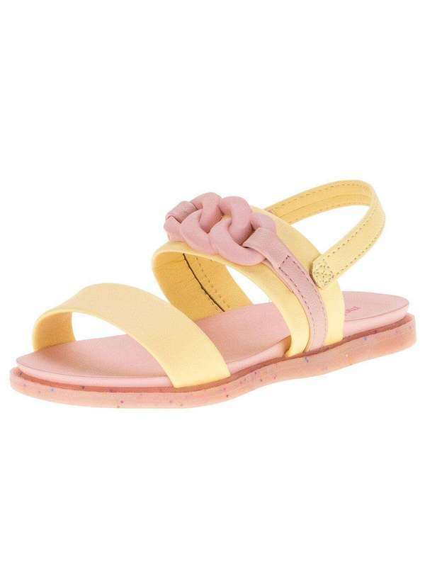 Molekinha - Sandália Infantil Molekinha - 2714107 - Amarelo
