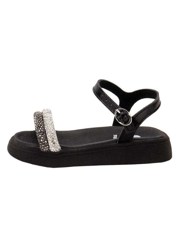 Molekinha - Sandália Infantil Molekinha 2733101 - Preto/Cinza 2