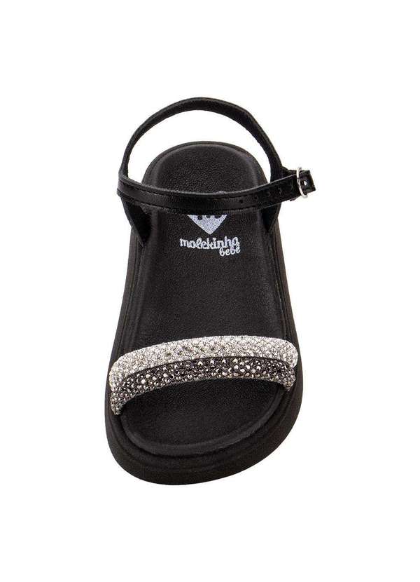 Molekinha - Sandália Infantil Molekinha 2733101 - Preto/Cinza 5