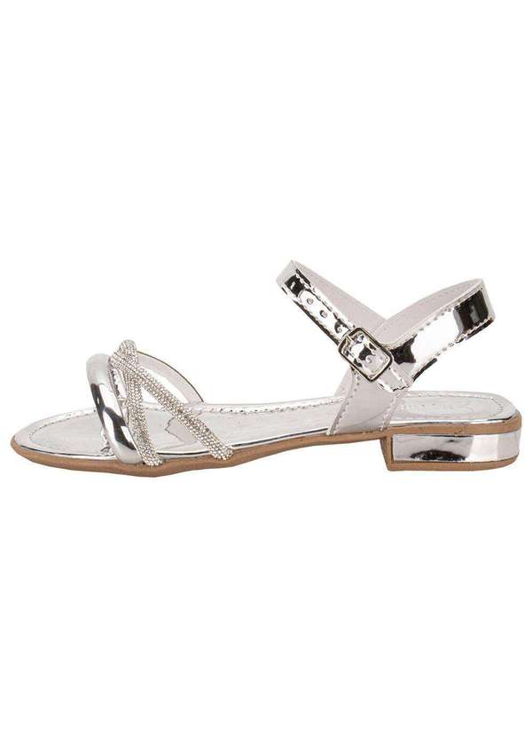 Nathielly - Sandália Infantil Nathielly 022051 - Prata 2