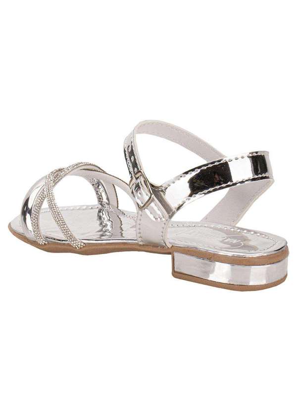 Nathielly - Sandália Infantil Nathielly 022051 - Prata 3