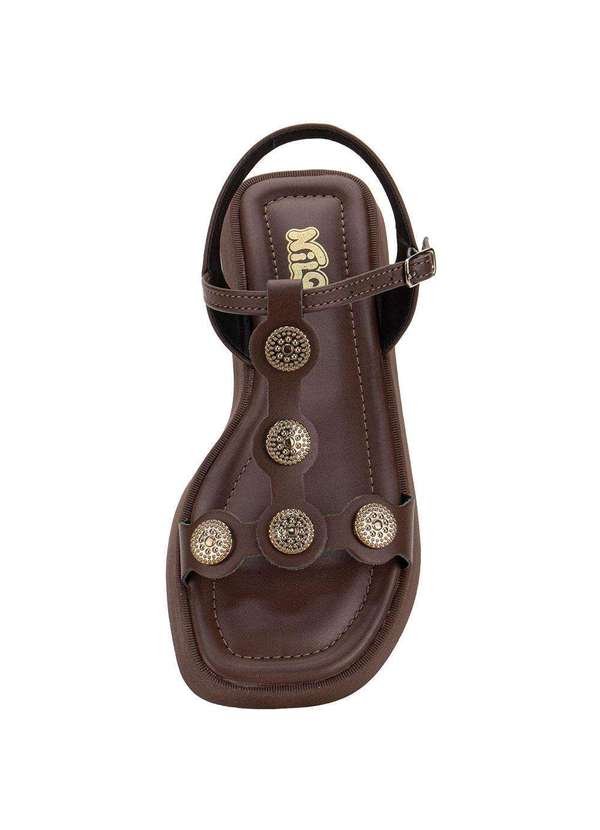 Nilqi - Sandália Infantil Nilqi 40001 Chocolate 5