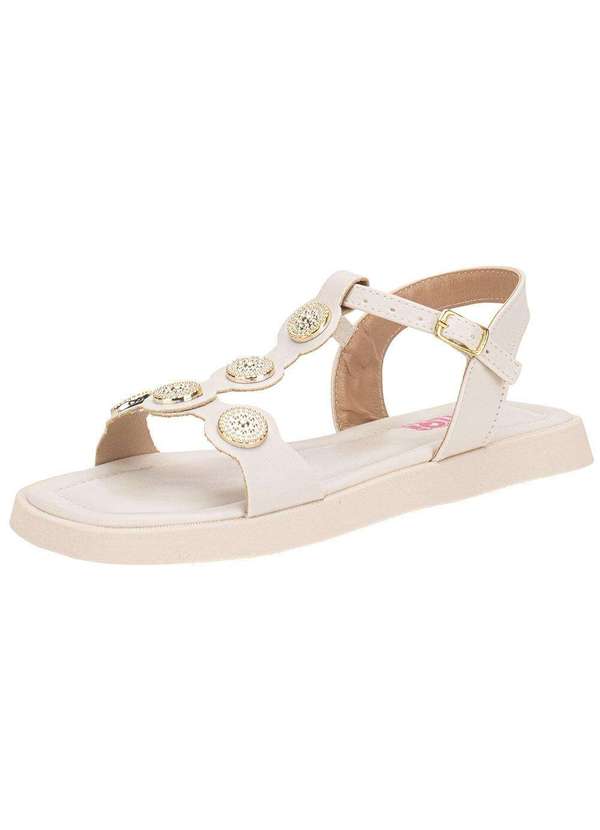 Nilqi - Sandália Infantil Nilqi 40001 Branco/Off