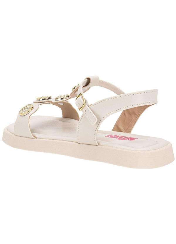 Nilqi - Sandália Infantil Nilqi 40001 Branco/Off 3