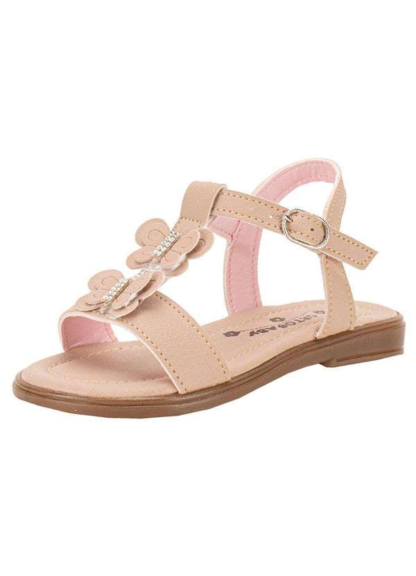 Orto Baby - Sandália Infantil Ortobaby 19043 - Rose