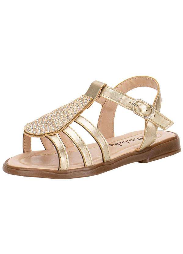 Orto Baby - Sandália Infantil Ortobaby 19113 Ouro 1