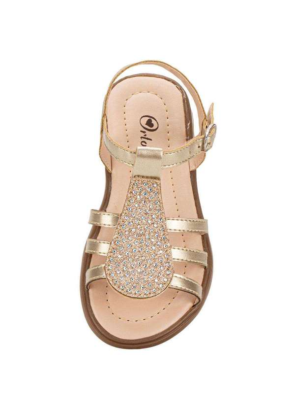 Orto Baby - Sandália Infantil Ortobaby 19113 Ouro 5