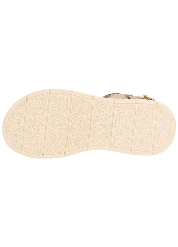 Orto Baby - Sandália Infantil Ortobaby 36016 Ouro/Rosado 4