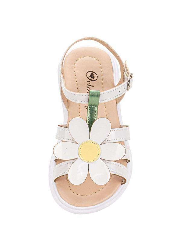 Orto Baby - Sandália Infantil Ortobaby 4234 Branco 5
