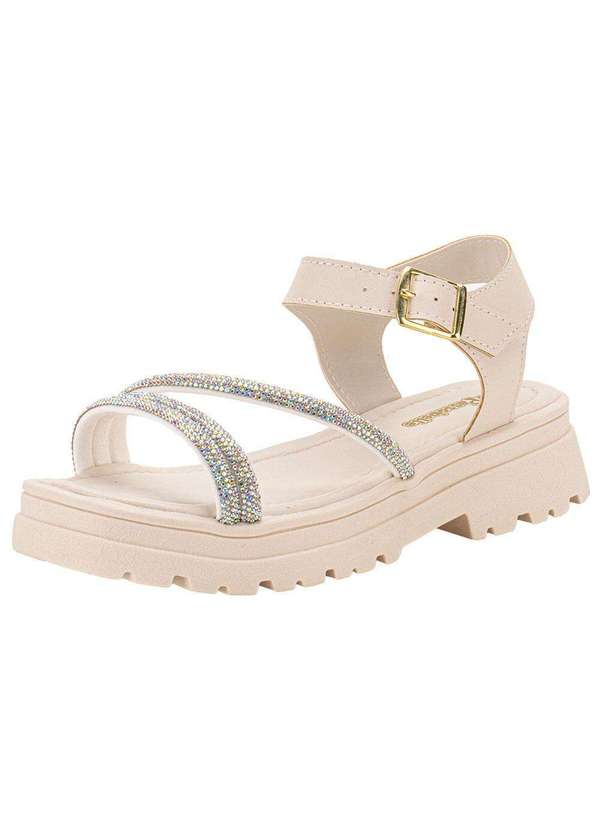 Passobelle - Sandália Infantil Passobelle 41104 - Marfim