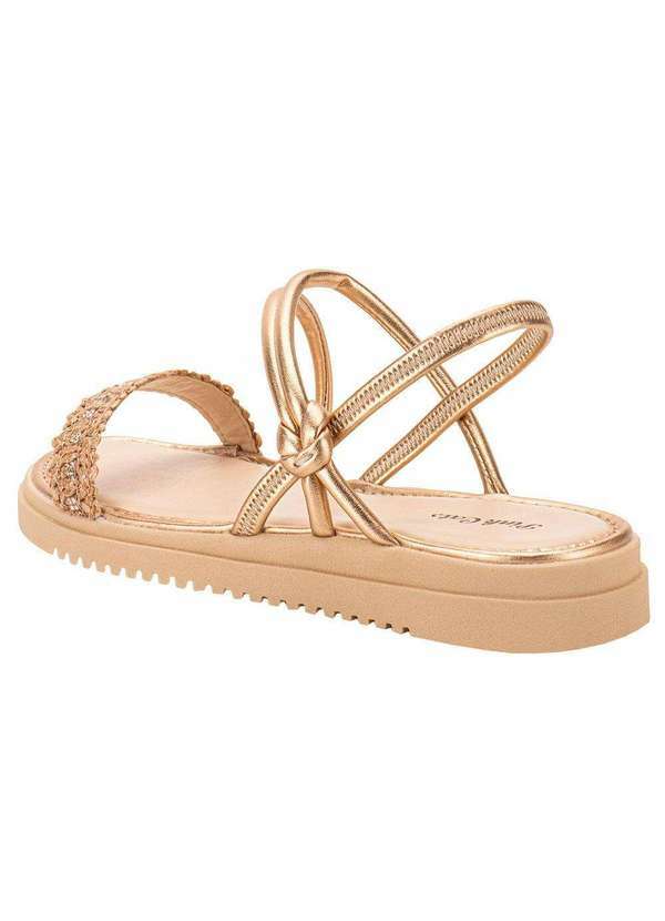 Pink Cats - Sandália Infantil Pink Cats V4801 - Bronze 2