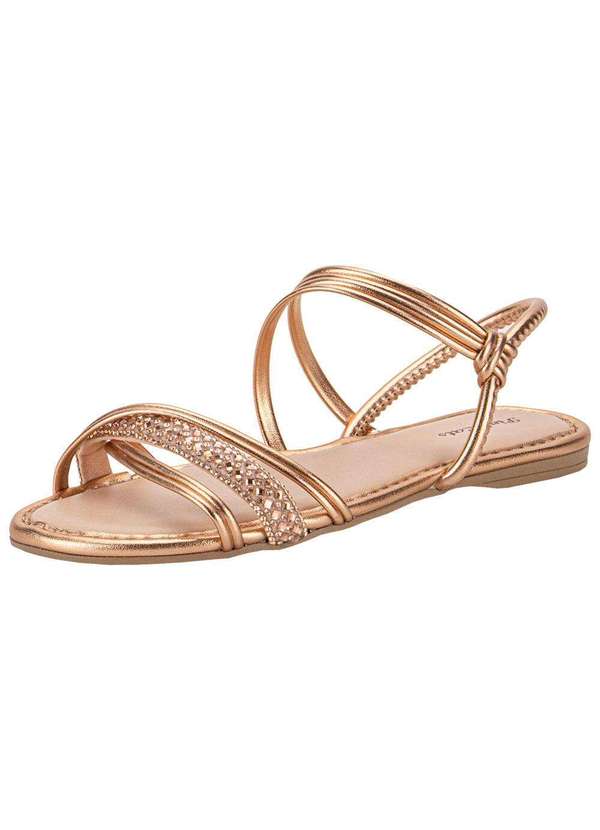 Pink Cats - Sandália Infantil Pink Cats V4821 Bronze