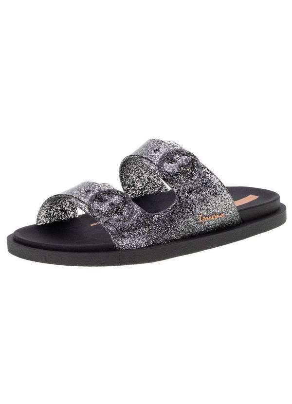 Ipanema - Sandália Infantil Slide Follow Print Ipanema - 27029 - Preto